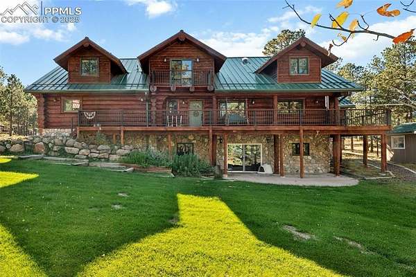 5 Acres of Residential Land with Home for Sale in Colorado Springs, Colorado