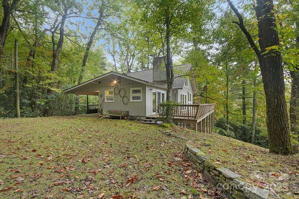 9.6 Acres of Residential Land with Home for Sale in Brevard, North Carolina