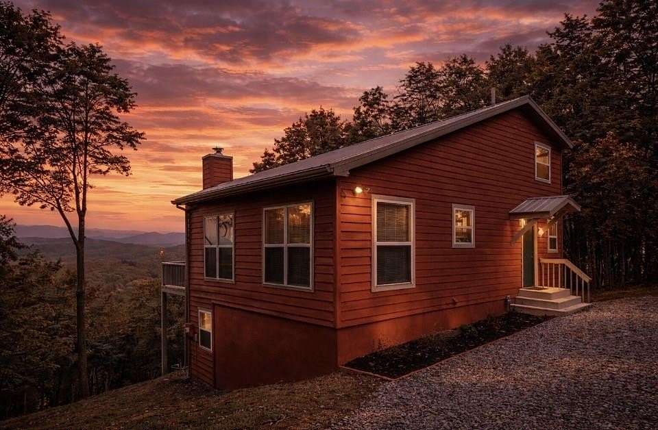 7.42 Acres of Residential Land with Home for Sale in Morganton, Georgia