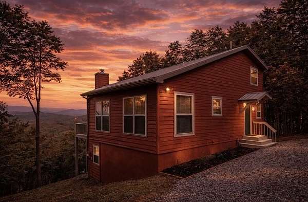 7.42 Acres of Land with Home for Sale in Morganton, Georgia