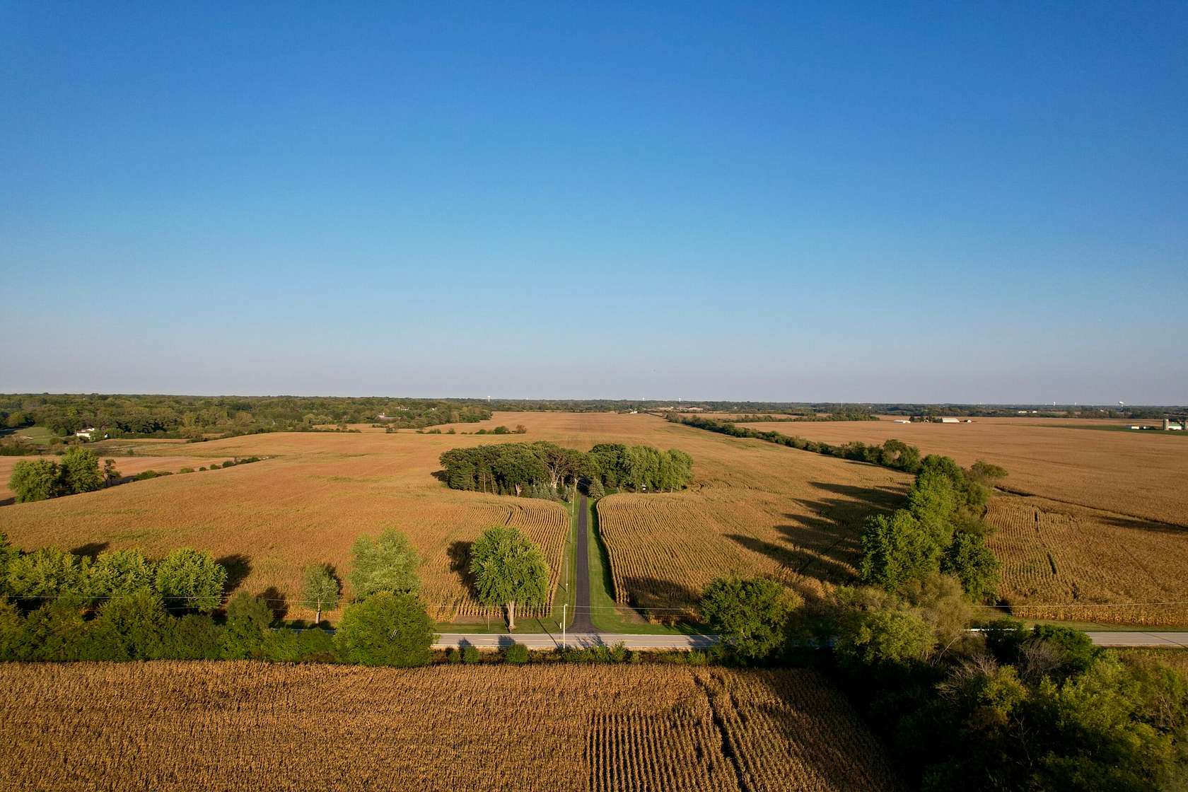80 Acres of Land with Home for Sale in Huntley, Illinois