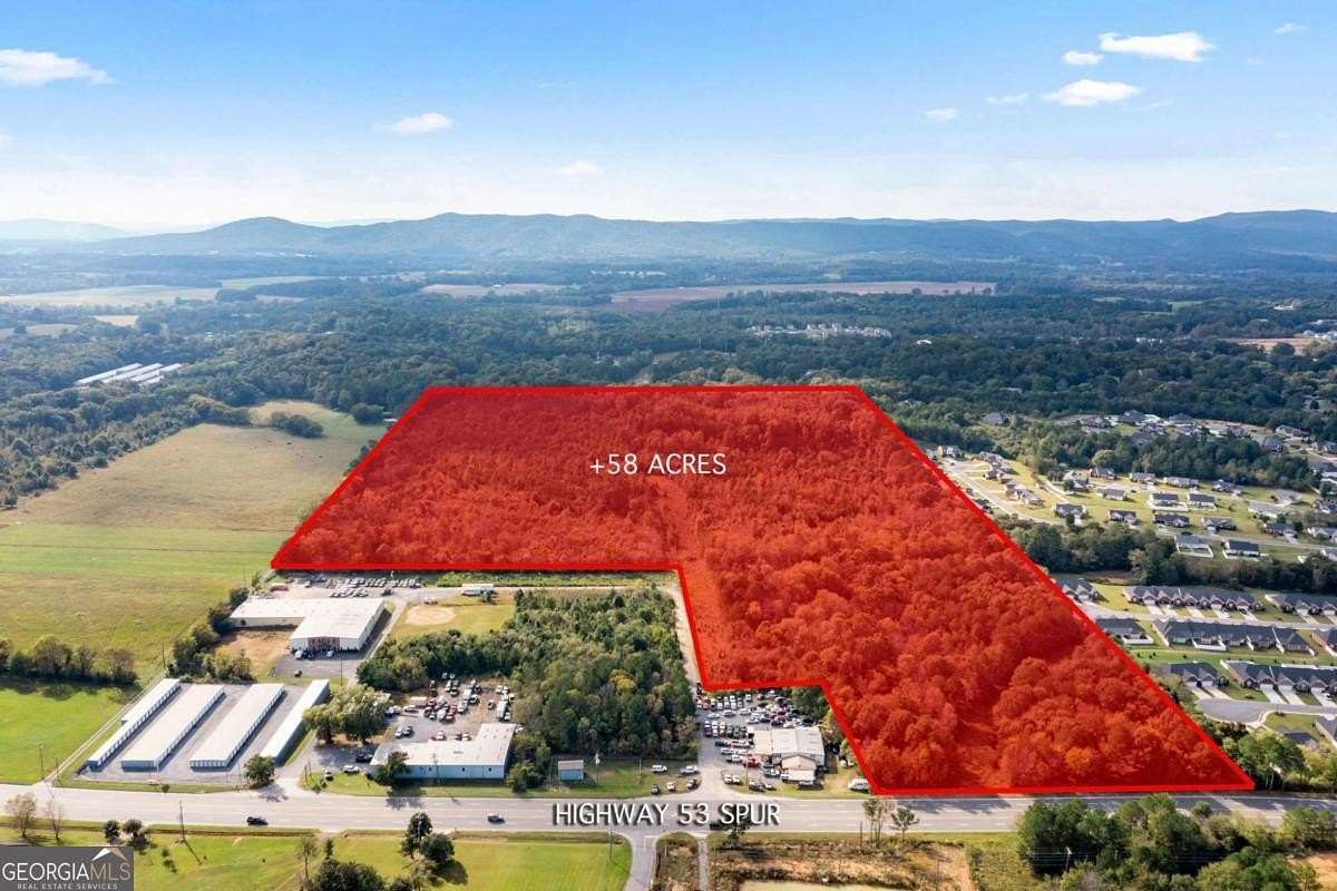 57.3 Acres of Mixed-Use Land for Sale in Calhoun, Georgia