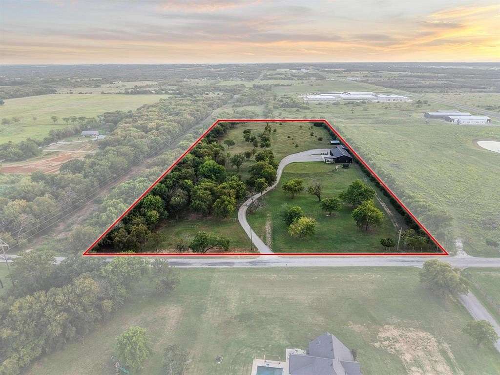 11.5 Acres of Land with Home for Sale in Denison, Texas