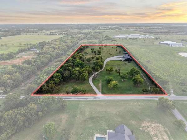 11.5 Acres of Land with Home for Sale in Denison, Texas