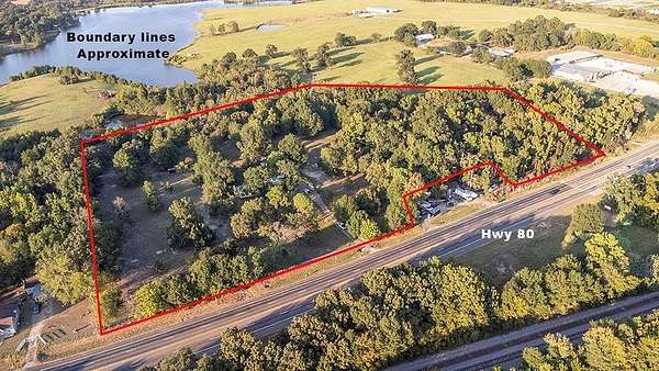 10.5 Acres of Land with Home for Sale in Grand Saline, Texas