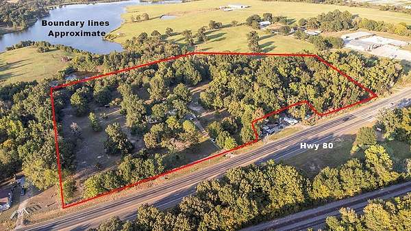 10.5 Acres of Land with Home for Sale in Grand Saline, Texas