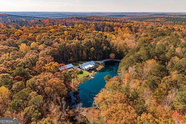29.7 Acres of Recreational Land with Home for Sale in Athens, Georgia