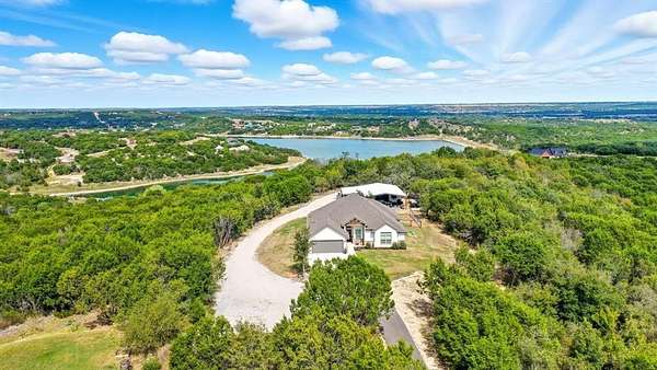 3 Acres of Residential Land with Home for Sale in Bluff Dale, Texas