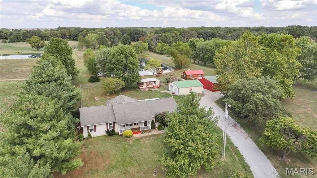 5 Acres of Residential Land with Home for Sale in Bunker Hill, Illinois