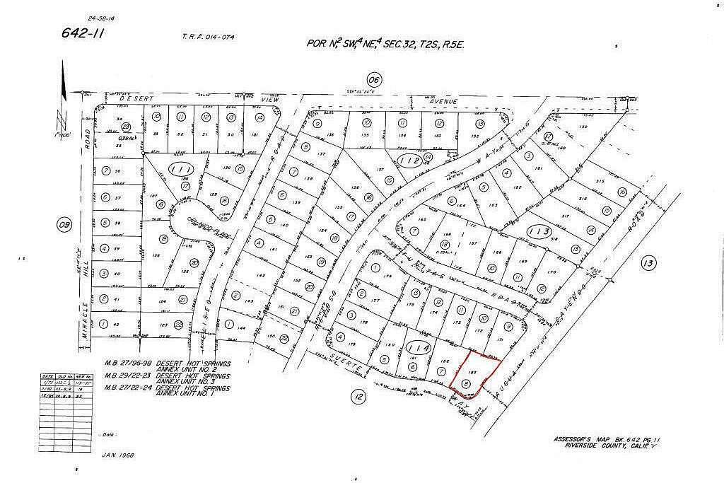 0.19 Acres of Residential Land for Sale in Desert Hot Springs, California