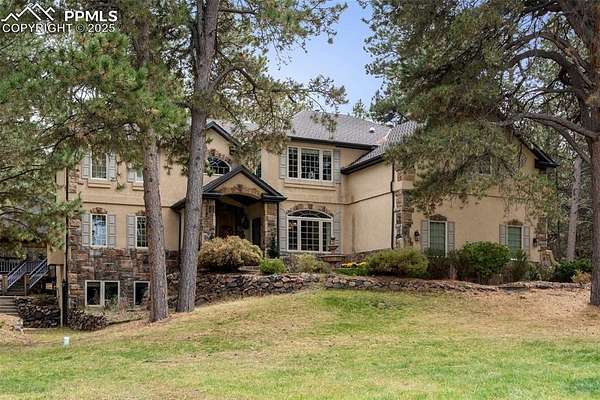 3 Acres of Residential Land with Home for Sale in Colorado Springs, Colorado