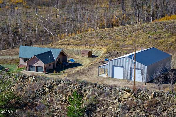 70 Acres of Recreational Land with Home for Sale in Granby, Colorado