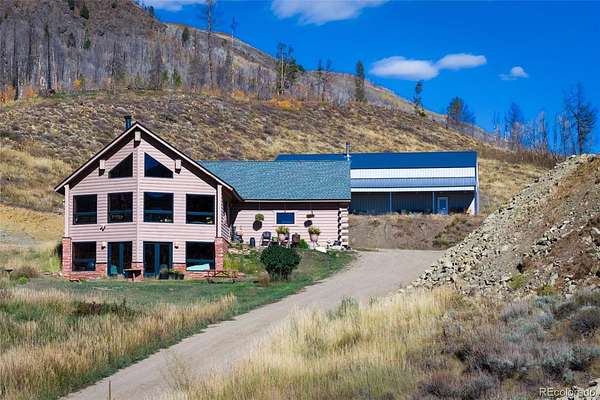 70 Acres of Recreational Land with Home for Sale in Granby, Colorado