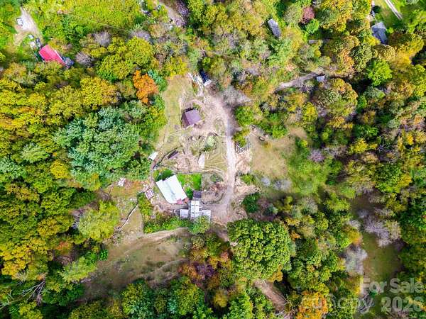 20.9 Acres of Land with Home for Sale in Maggie Valley, North Carolina