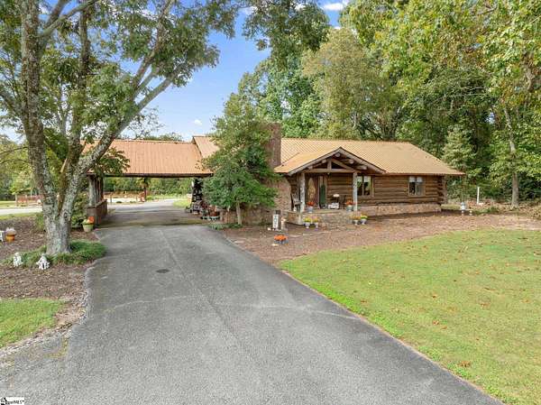 5.4 Acres of Residential Land with Home for Sale in Gaffney, South Carolina