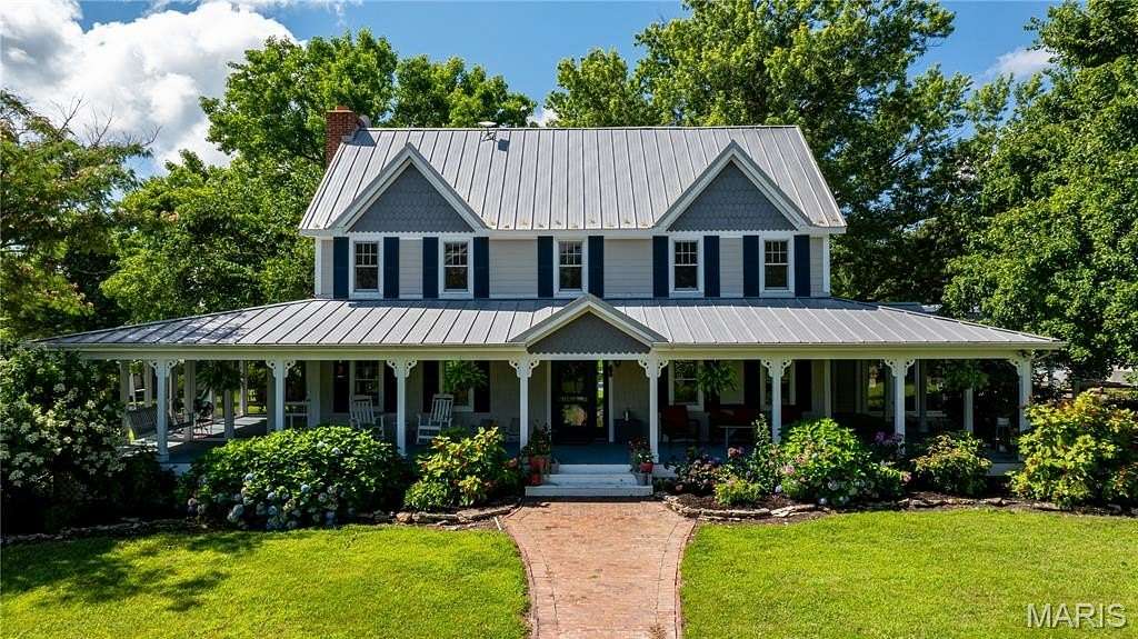 21 Acres of Land with Home for Sale in Cuba, Missouri