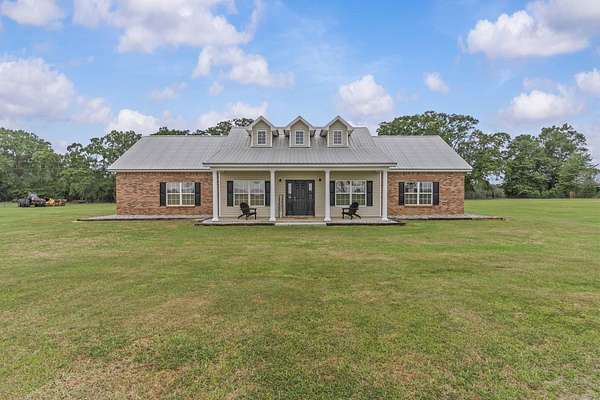 6.9 Acres of Land with Home for Sale in Kinston, Alabama