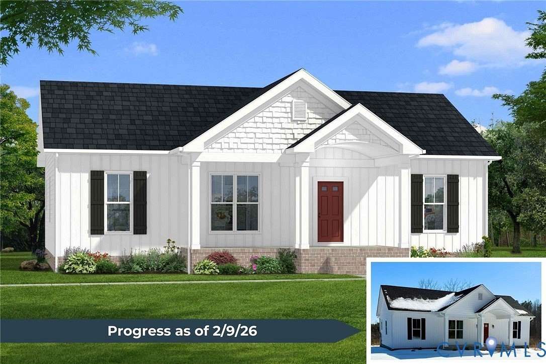 6 Acres of Land with Home for Sale in Crewe, Virginia