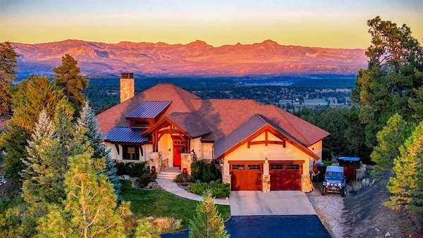 3.5 Acres of Residential Land with Home for Sale in Pagosa Springs, Colorado