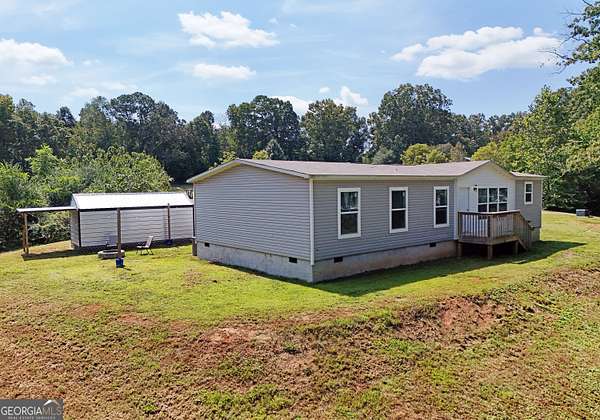 7.2 Acres of Residential Land with Home for Sale in Cleveland, Georgia