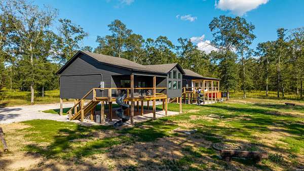6 Acres of Residential Land with Home for Sale in Royal, Arkansas