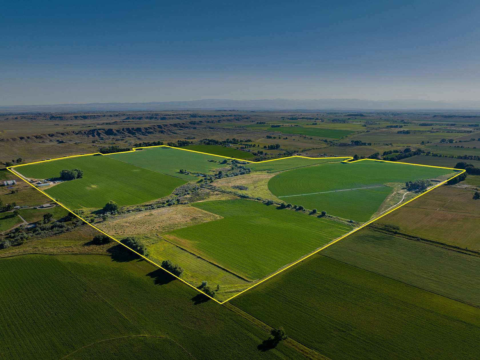 325 Acres of Improved Agricultural Land for Sale in Riverton, Wyoming