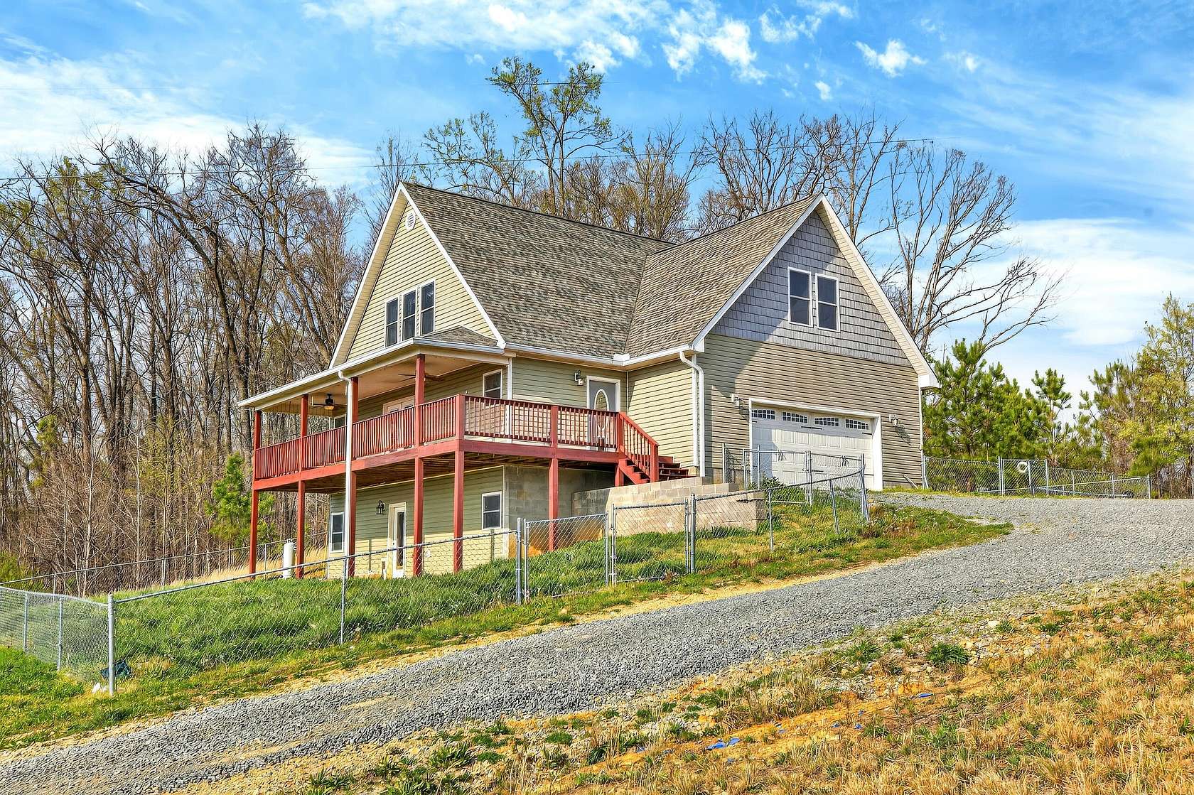 16.3 Acres of Recreational Land with Home for Sale in Oldfort, Tennessee