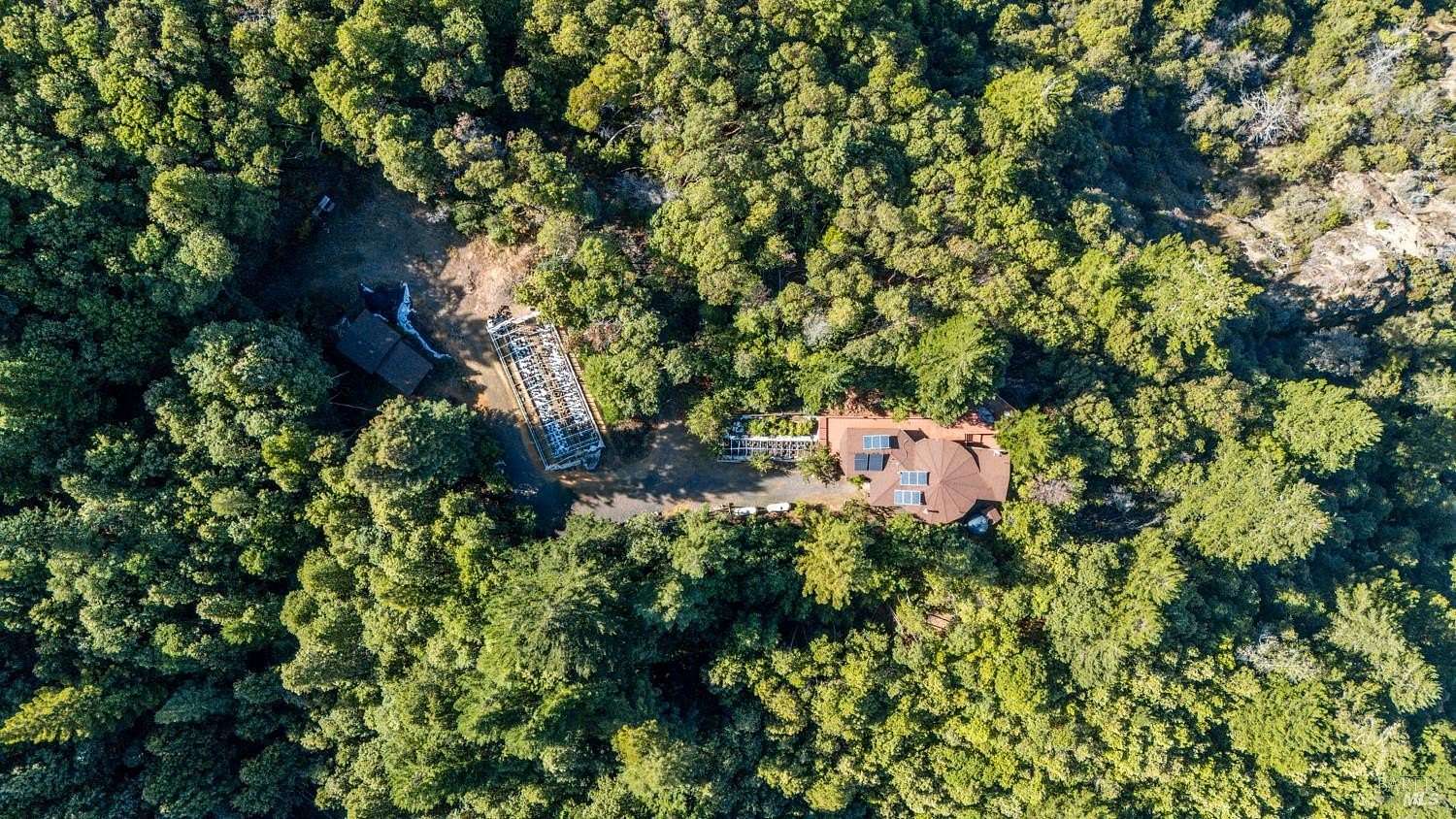 41.4 Acres of Recreational Land with Home for Sale in Willits, California