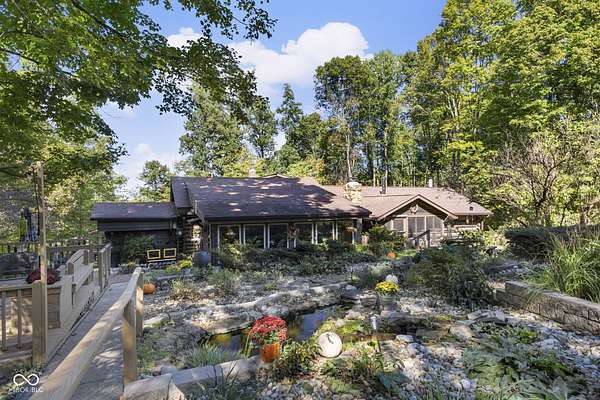 23.6 Acres of Recreational Land with Home for Sale in Martinsville, Indiana