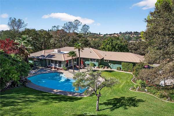 5 Acres of Residential Land with Home for Sale in Oroville, California