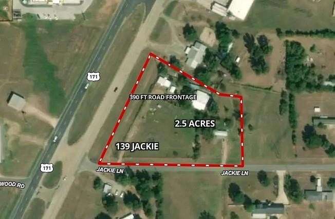 2.5 Acres of Commercial Land for Sale in Stonewall, Louisiana