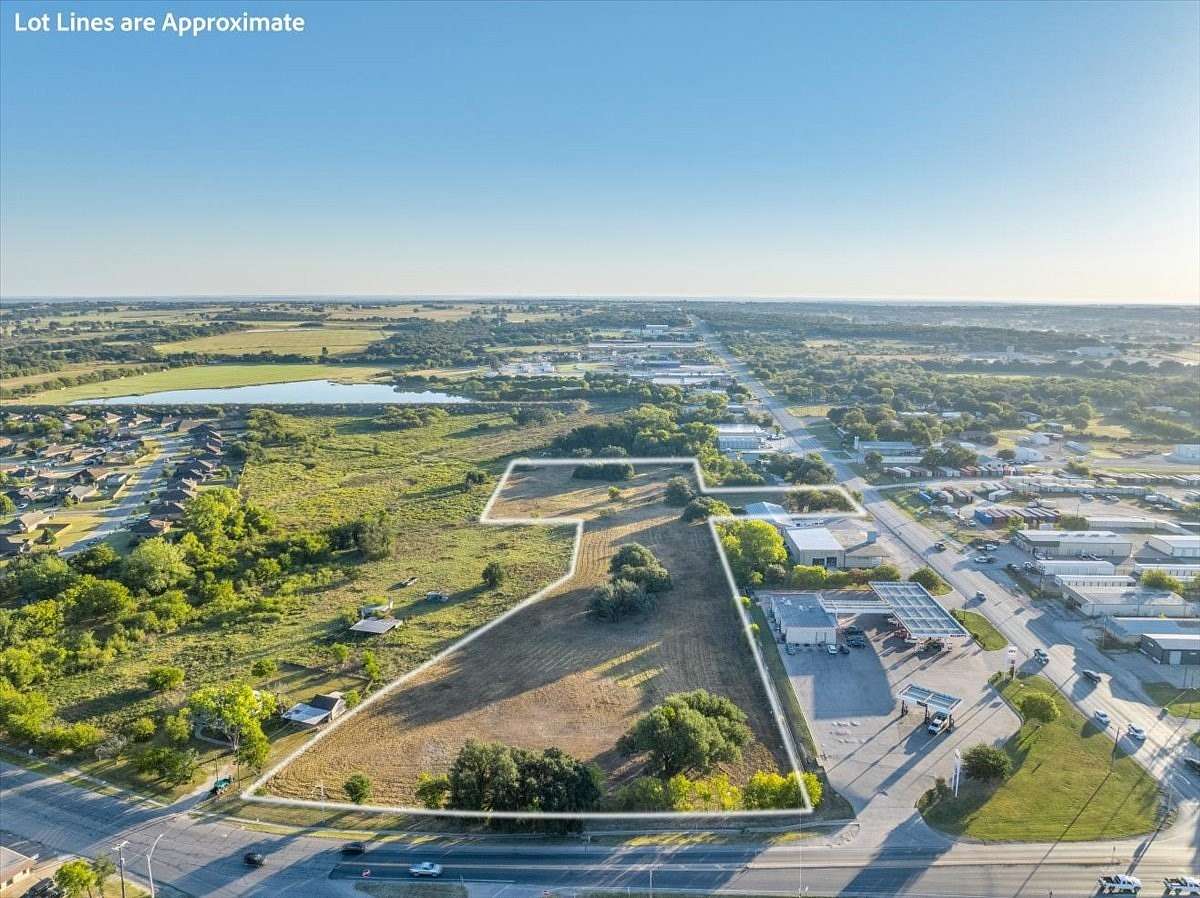 8.6 Acres of Commercial Land for Sale in Stephenville, Texas