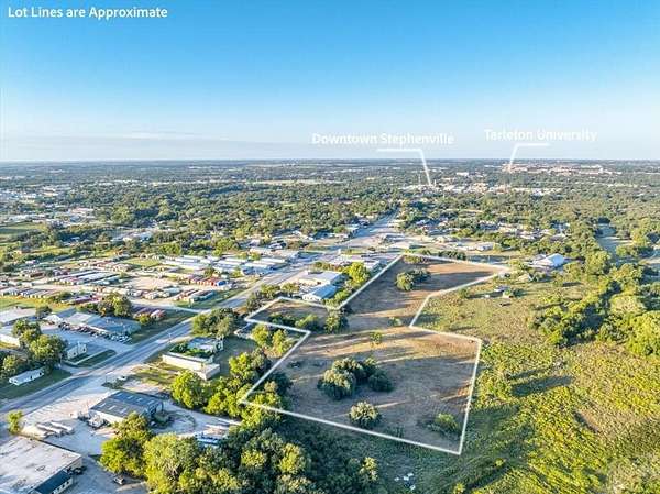 8.6 Acres of Commercial Land for Sale in Stephenville, Texas