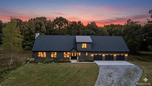 3 Acres of Residential Land with Home for Sale in Highland, Michigan