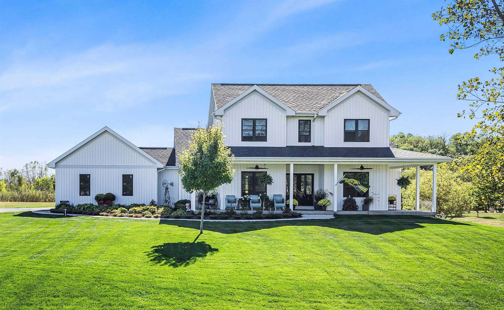 1.67 Acres of Residential Land with Home for Sale in Belleville, Wisconsin