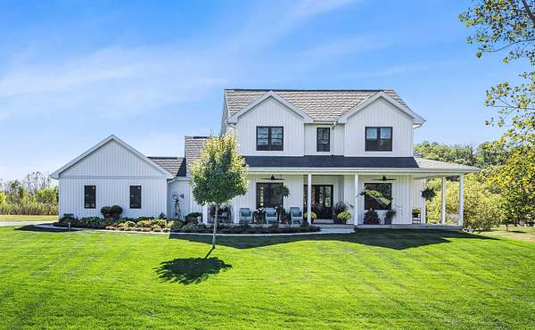 1.67 Acres of Residential Land with Home for Sale in Belleville, Wisconsin