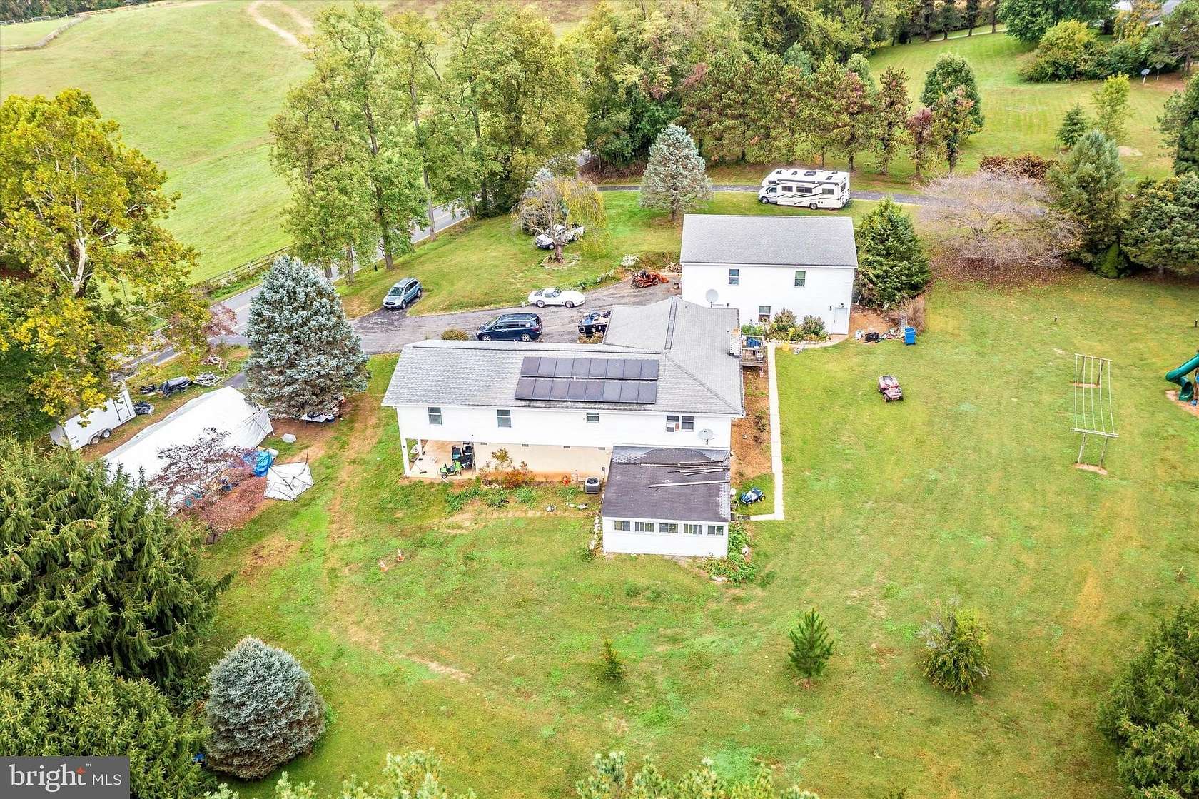 5 Acres of Residential Land with Home for Sale in Jefferson, Maryland