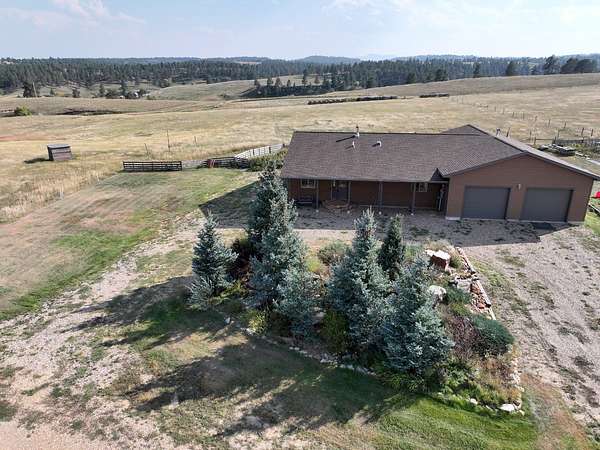 10 Acres of Land with Home for Auction in Belle Fourche, South Dakota