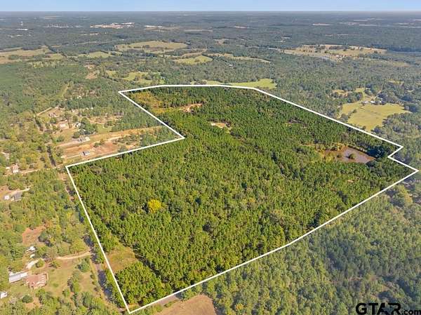 111 Acres of Recreational & Residential Land for Sale in Tyler, Texas