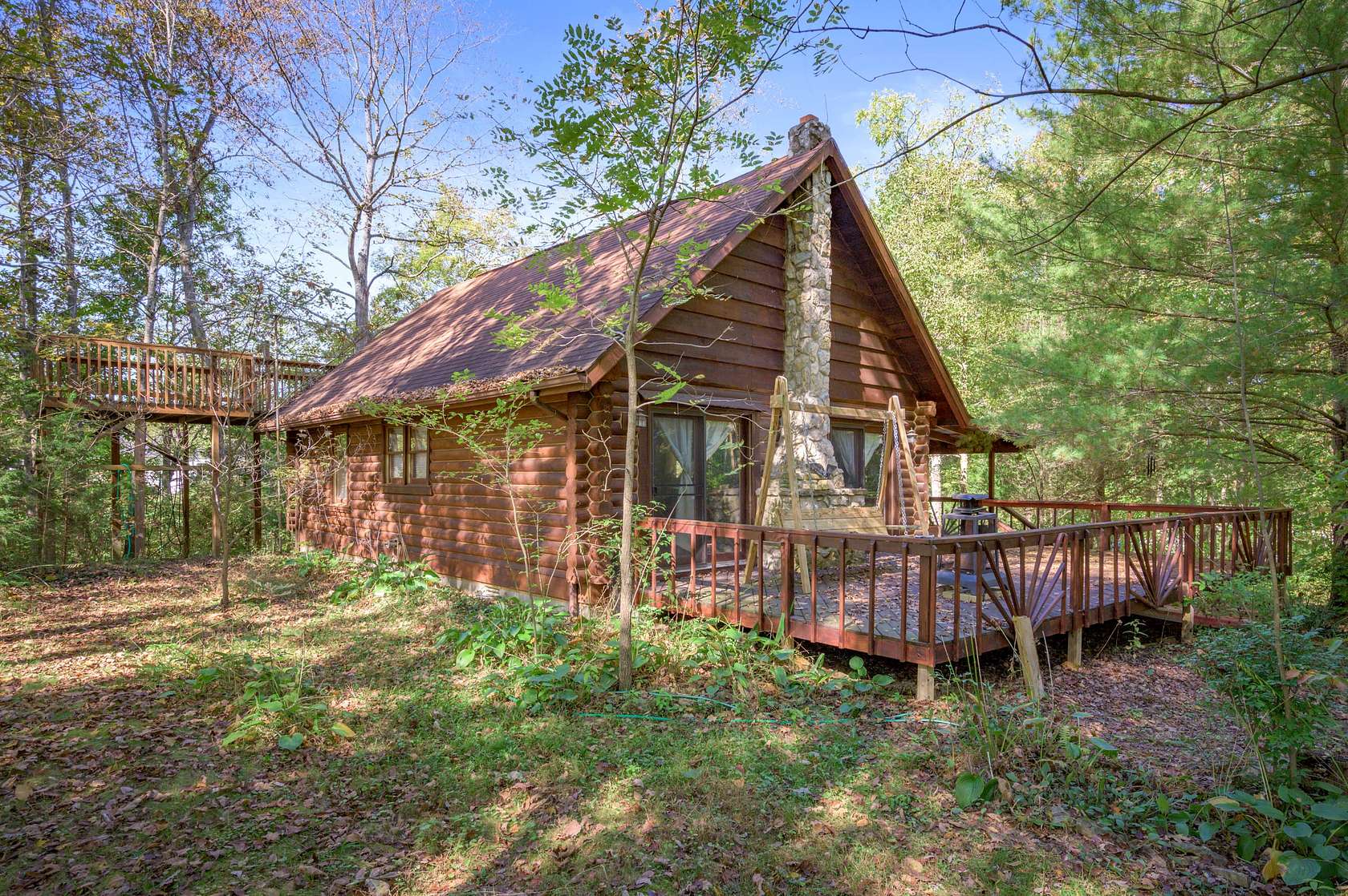 74.2 Acres of Recreational Land with Home for Sale in North Vernon, Indiana