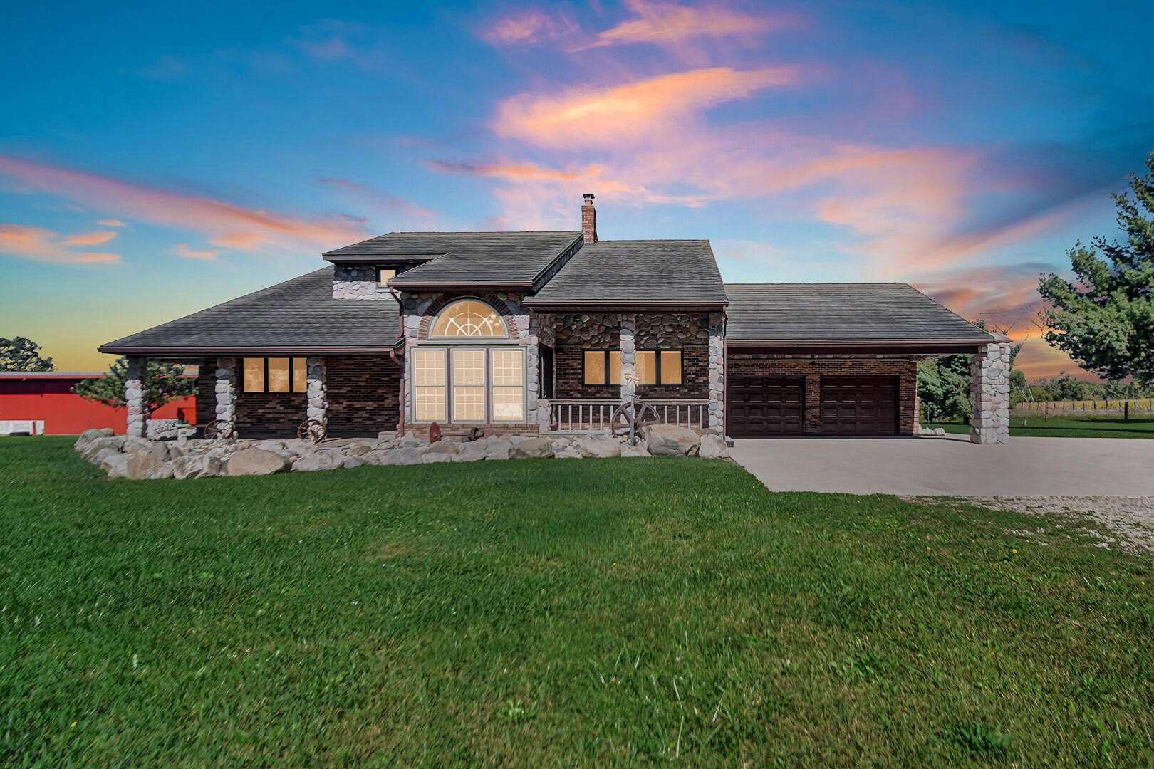 40 Acres of Land with Home for Sale in Walkerton, Indiana