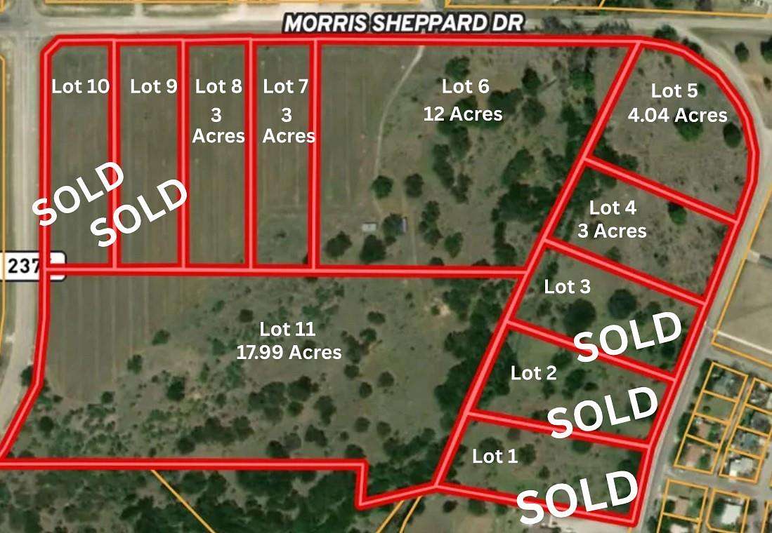 3 Acres of Land for Sale in Brownwood, Texas