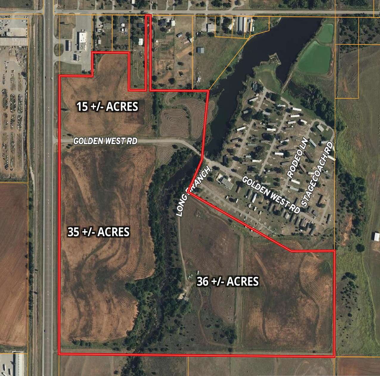 77 Acres of Agricultural Land for Sale in Clinton, Oklahoma