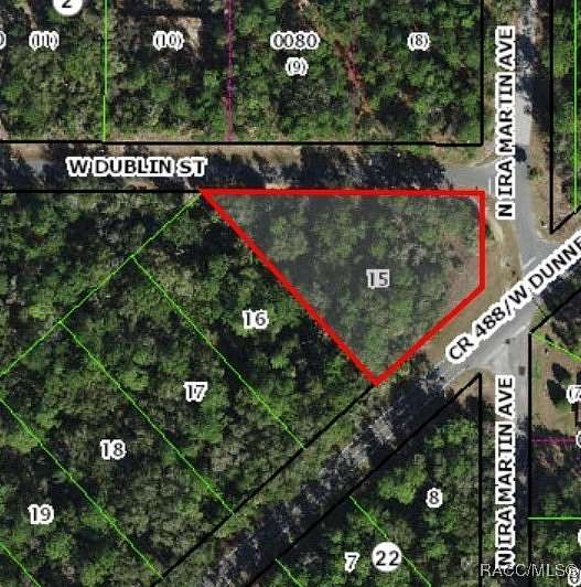 0.77 Acres of Residential Land for Sale in Crystal River, Florida