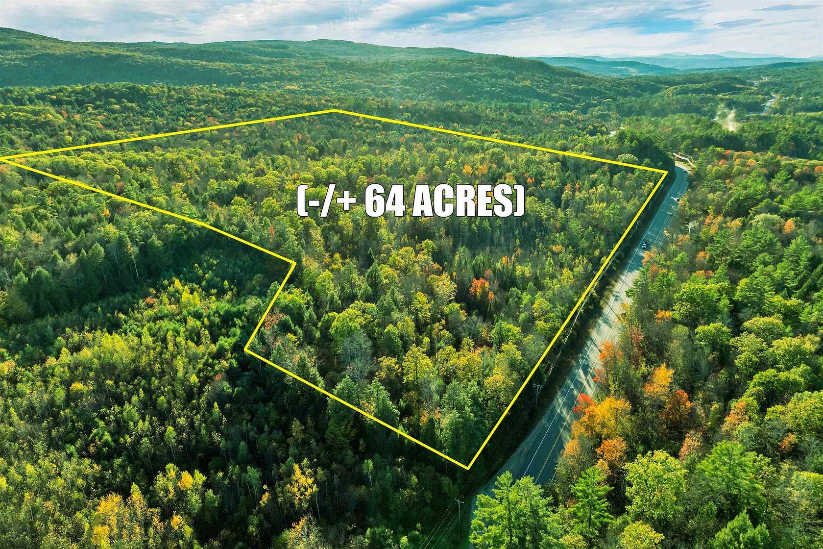64 Acres of Recreational & Residential Land for Sale in Newport, New Hampshire