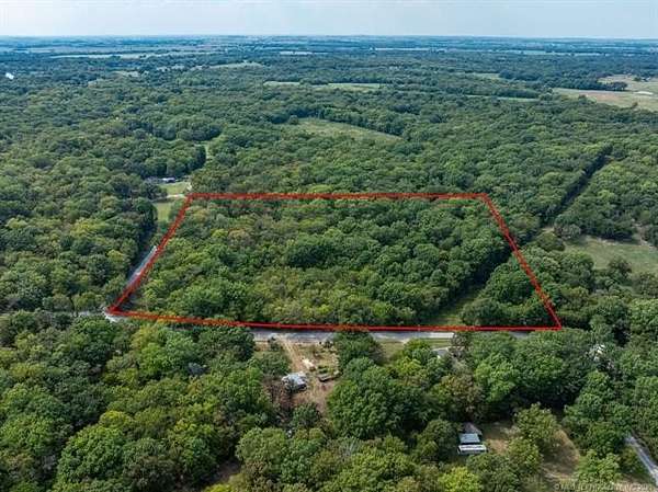 10 Acres of Recreational & Residential Land for Sale in Chouteau, Oklahoma