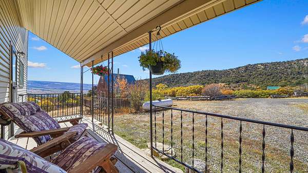 17 Acres of Recreational Land with Home for Sale in Collbran, Colorado