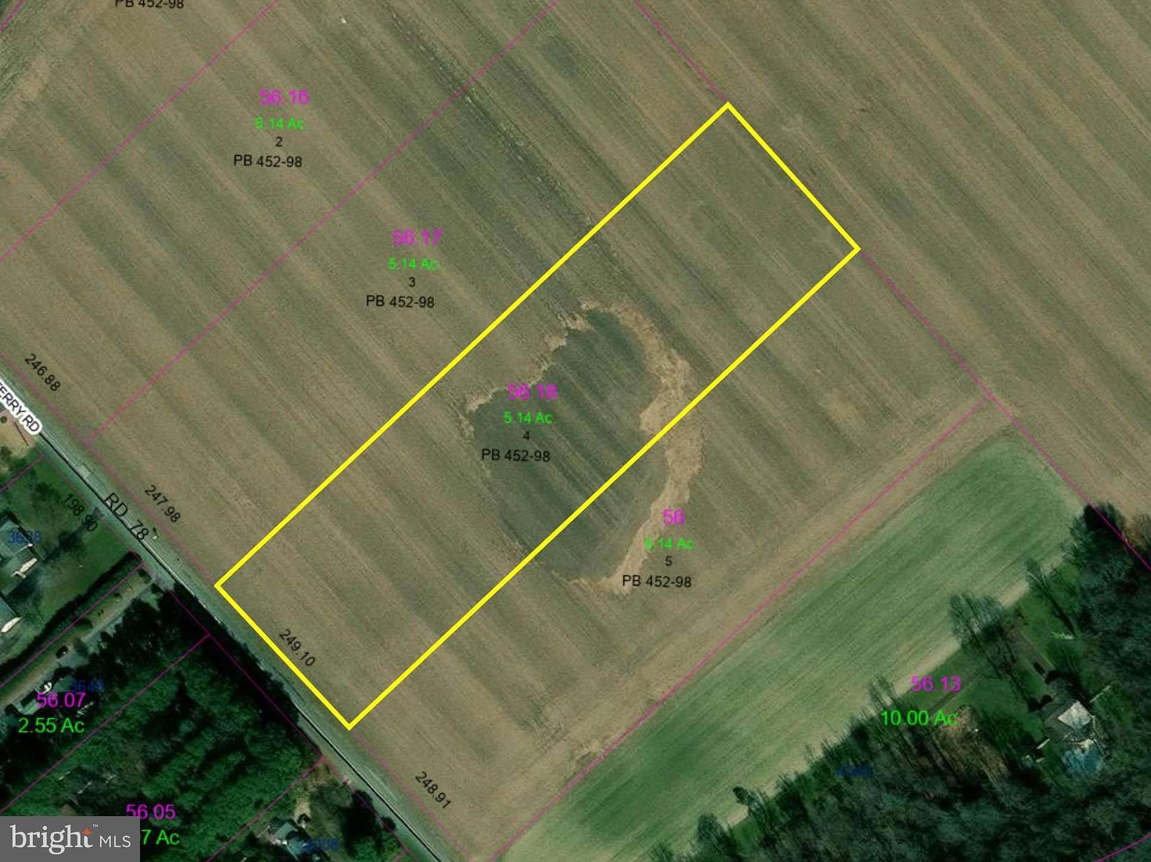5.14 Acres of Land for Sale in Seaford, Delaware