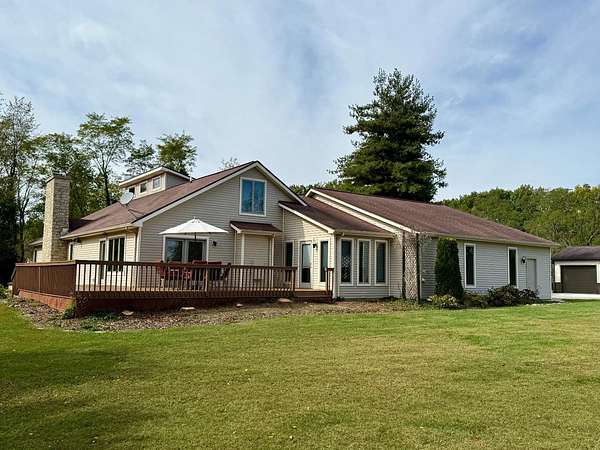 11.5 Acres of Land with Home for Sale in Batesville, Indiana