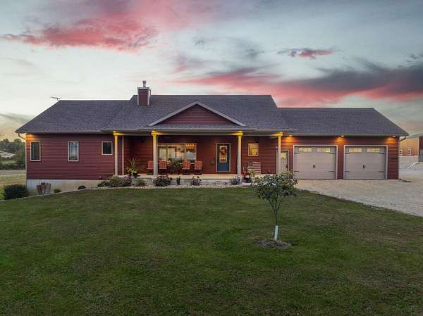 3 Acres of Residential Land with Home for Sale in Waverly, Iowa